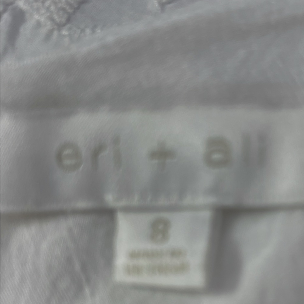 eri and ali White Lace Dress Size 8 - Picture 2 of 10